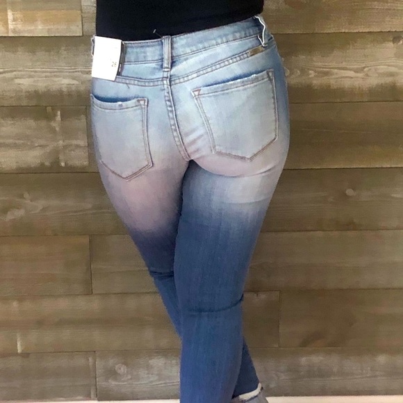 Last 1! Kancan mid rise ankle skinny jeans KC7103M size 5/26 - Picture 13 of 16